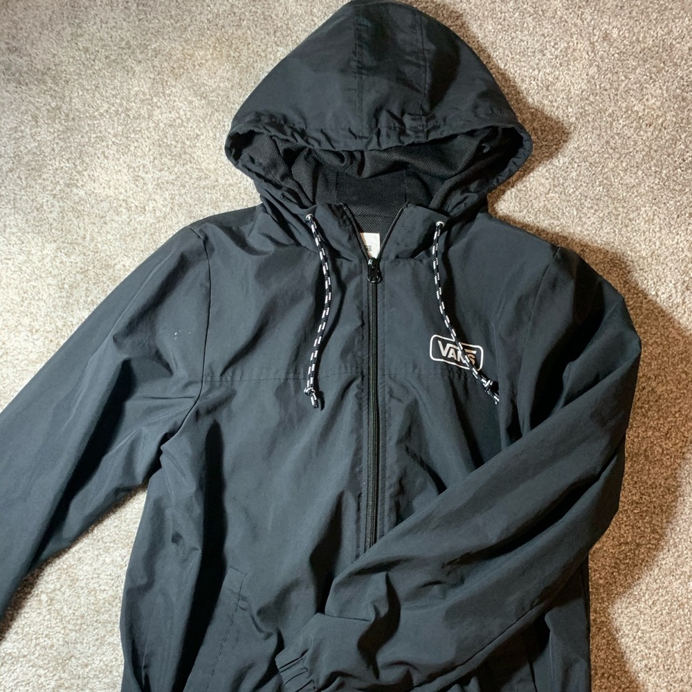 Vans windbreaker sz large